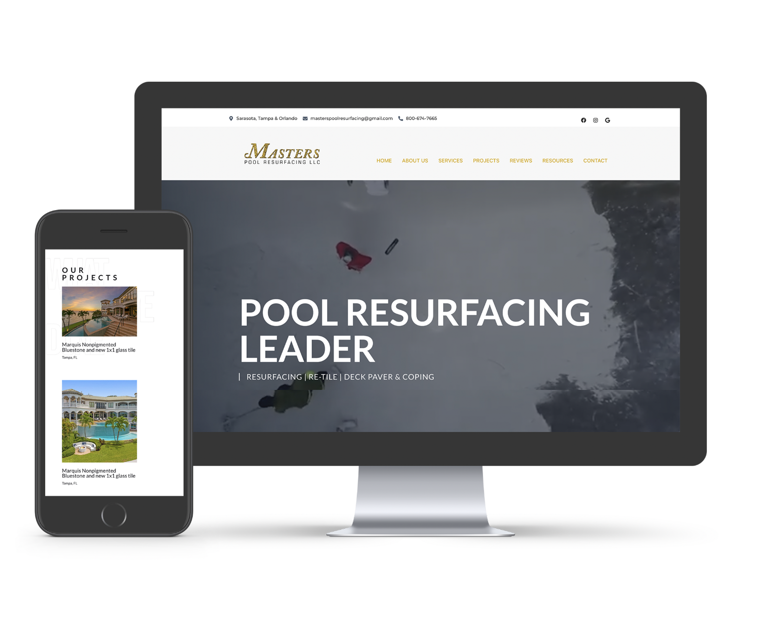 MASTERS POOL RESURFACING